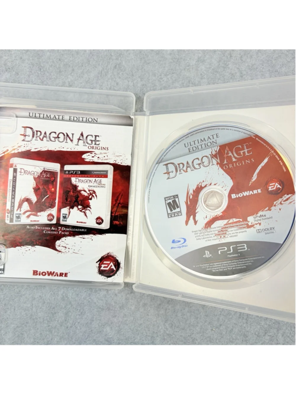 Electronic Arts Dragon Age: Origins Ultimate Edition Sony PS3 NTSC-U/C M